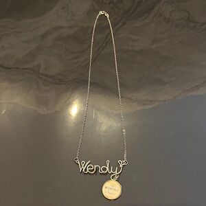 Silver Personalized Name Necklace